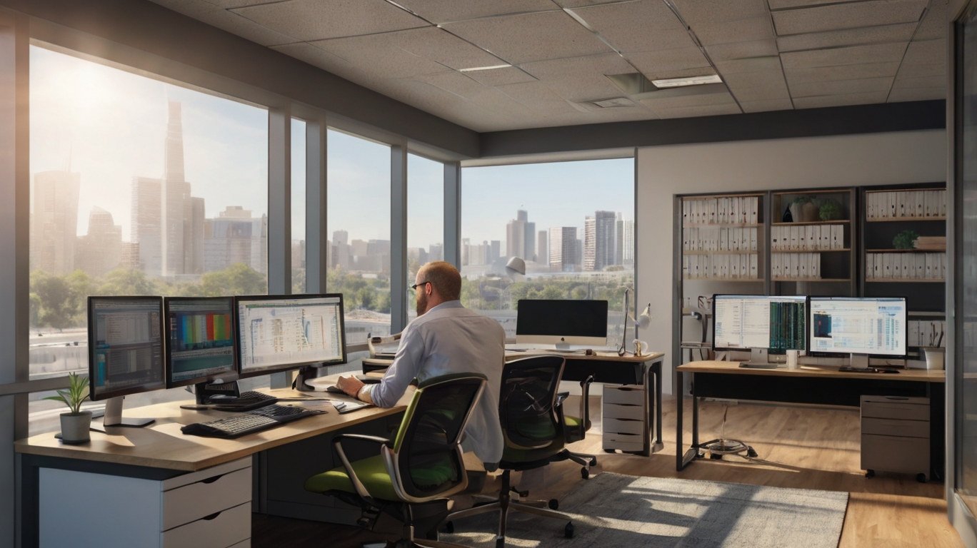 Finanzexperten bei der Arbeit